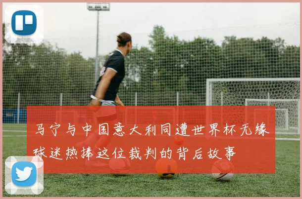 马宁与中国意大利同遭世界杯无缘球迷热捧这位裁判的背后故事